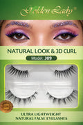 Golden lady natural look and 3d curl eyelash