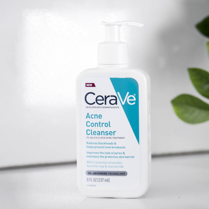 CeraVe Acne Control Cleanser With 2% Salicylic Acid Treatment - 237ml