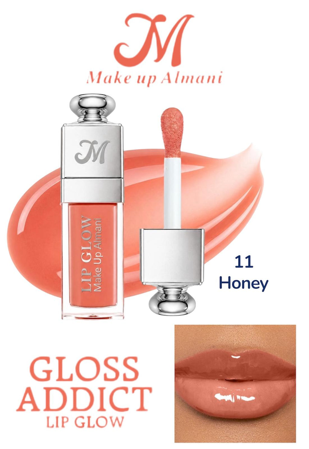 Make Up Almani – Gloss Addict Lip Glow