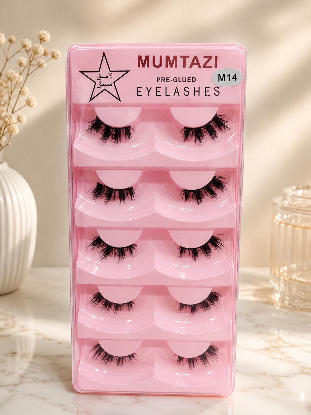 Mumtazi pre glued 5 pair eyelash