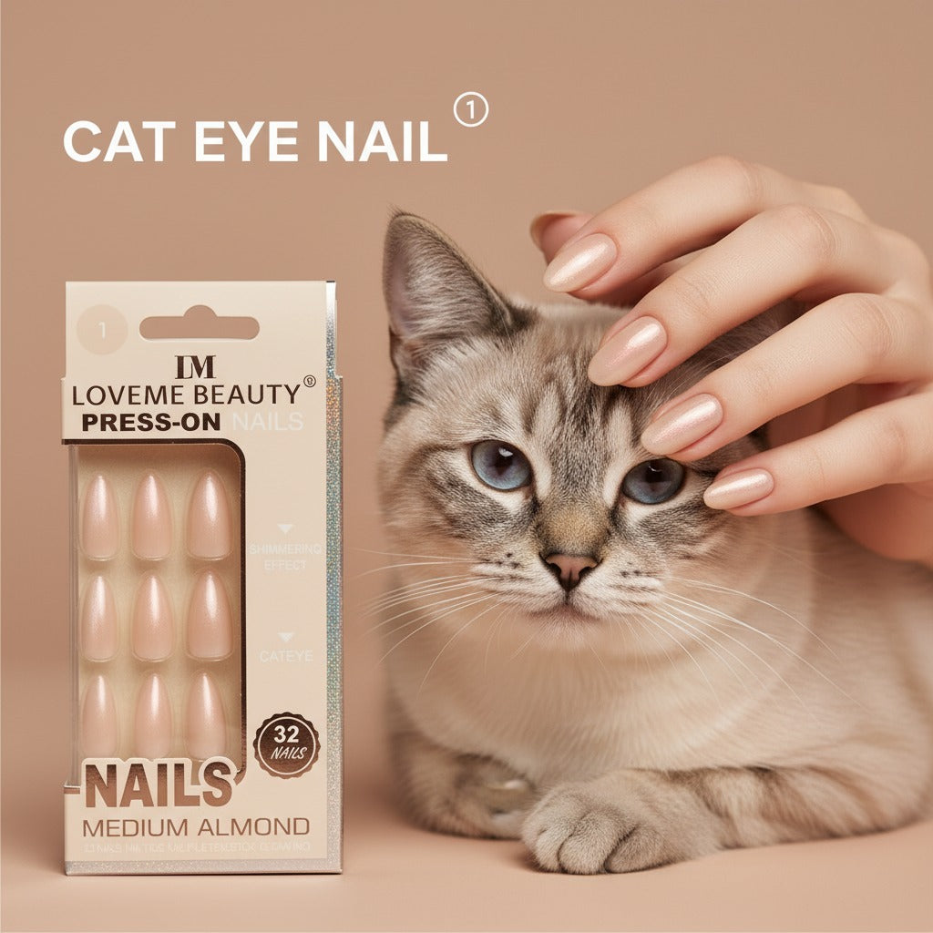 Loveme beauty cateye nails