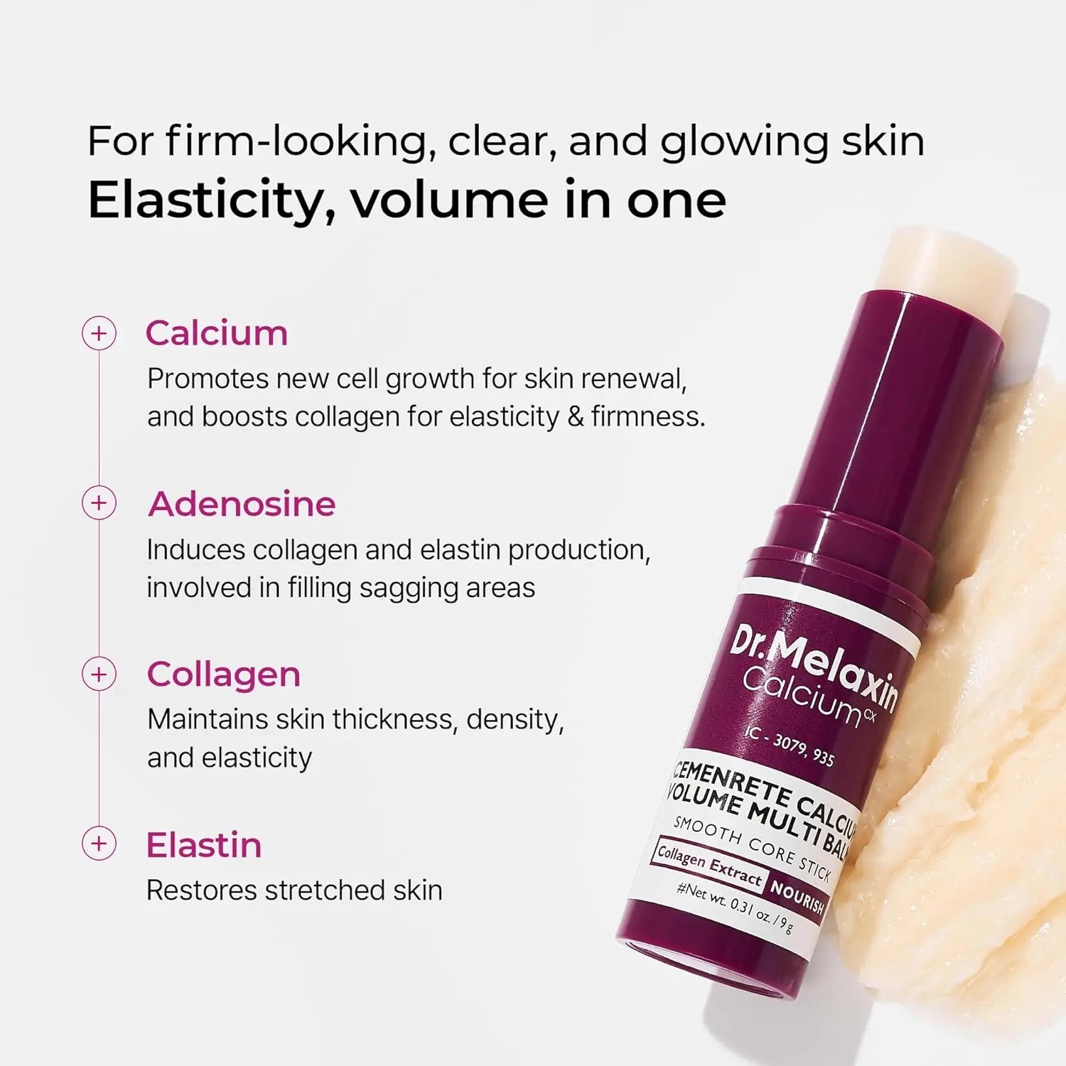 Dr.Melaxin Calcium EX Volume Glow Cemenrete Calcium Volume Multi Balm - 9g
