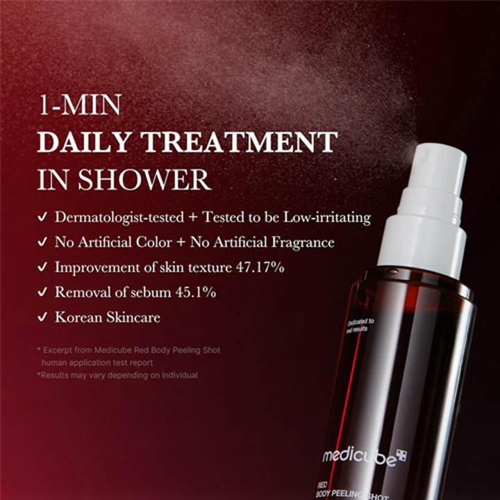Medicube Red Acne Body Peeling Shot - 110g