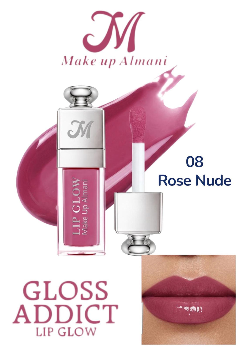Make Up Almani – Gloss Addict Lip Glow