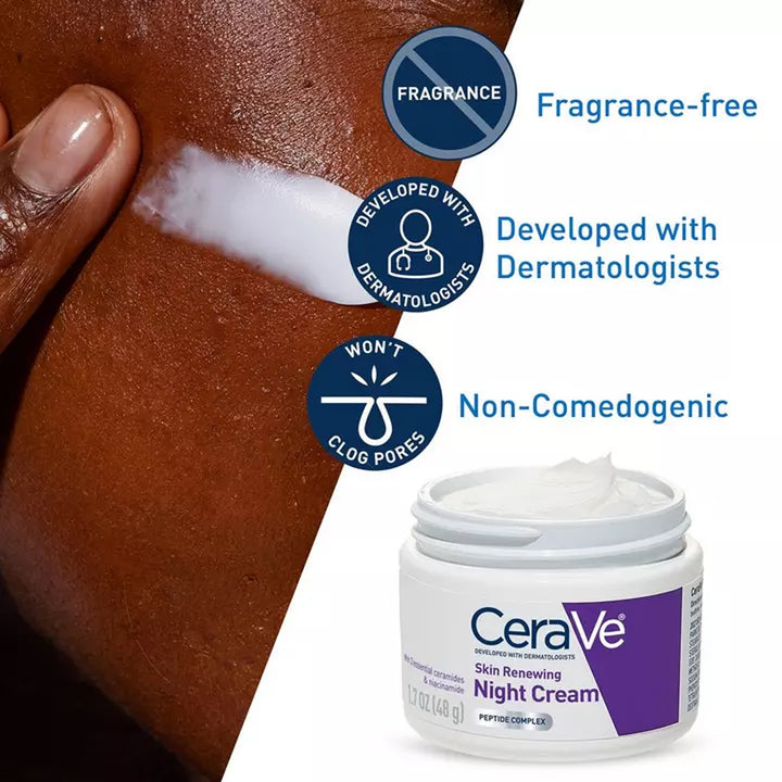 CeraVe Skin Renewing Night Cream - 48g