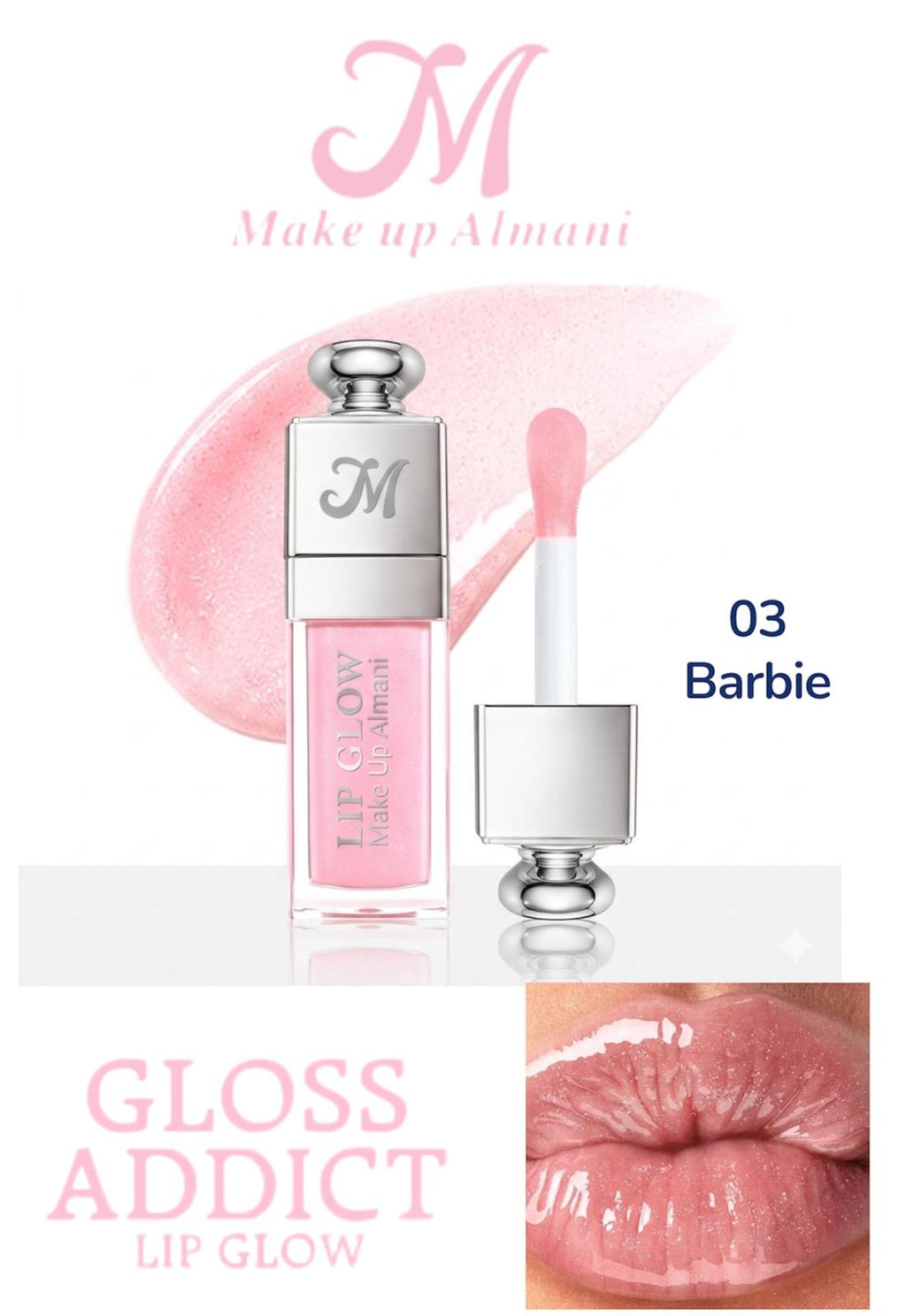 Make Up Almani – Gloss Addict Lip Glow