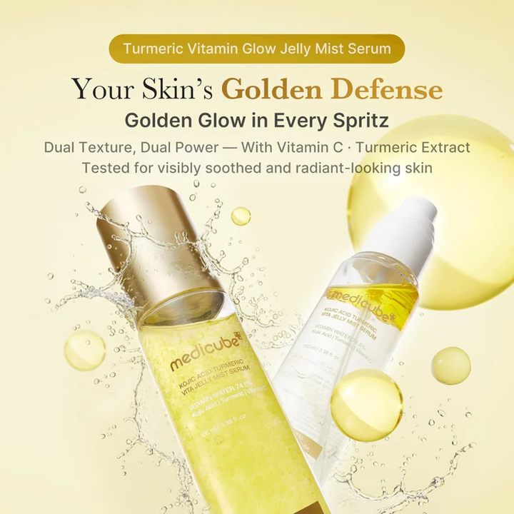 Medicube Kojic Acid Turmeric Vita Jelly Mist Serum - 100ml