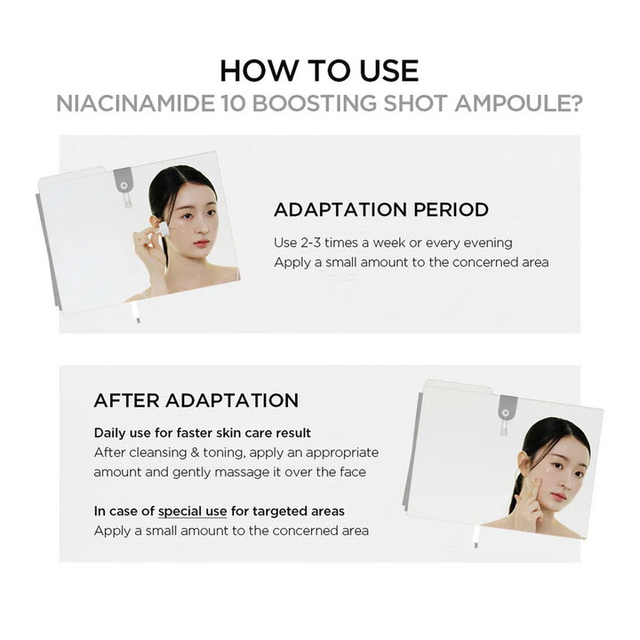 SKIN1004 Madagascar Centella Niacinamide 10 Boosting Shot Ampoule - 30ml