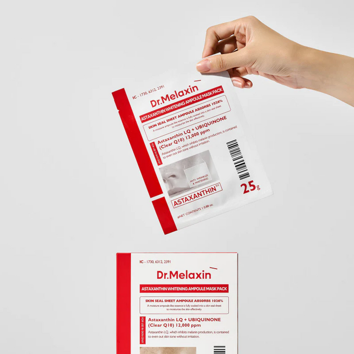 Dr.Melaxin Astaxanthin Brightening Serum Mask - 25g*5ea