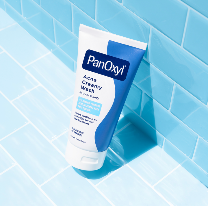 PanOxyl Acne Creamy Wash Benzoyl Peroxide 4% Daily Control - 170g