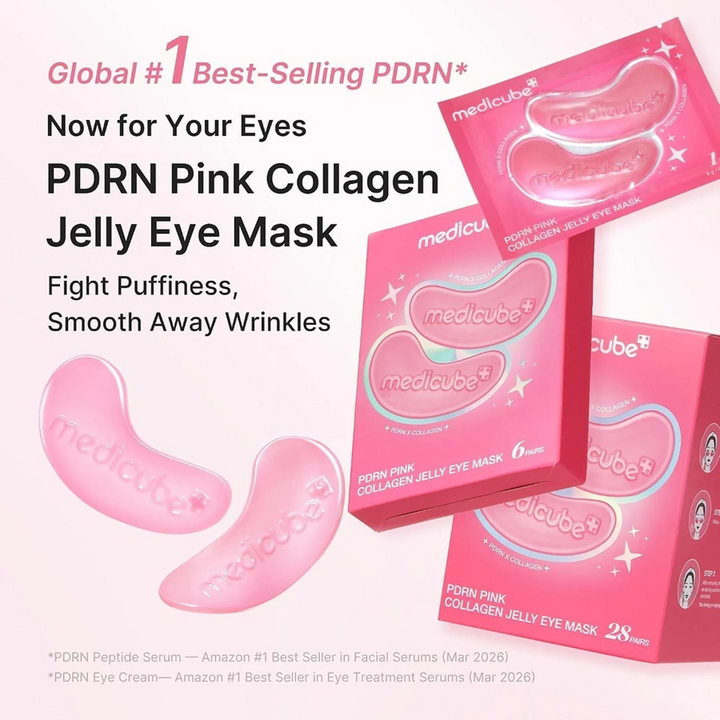 Medicube PDRN Pink Collagen Jelly Eye Mask - 28 Pairs