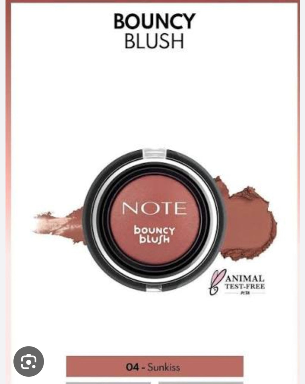 Note bouncy blush