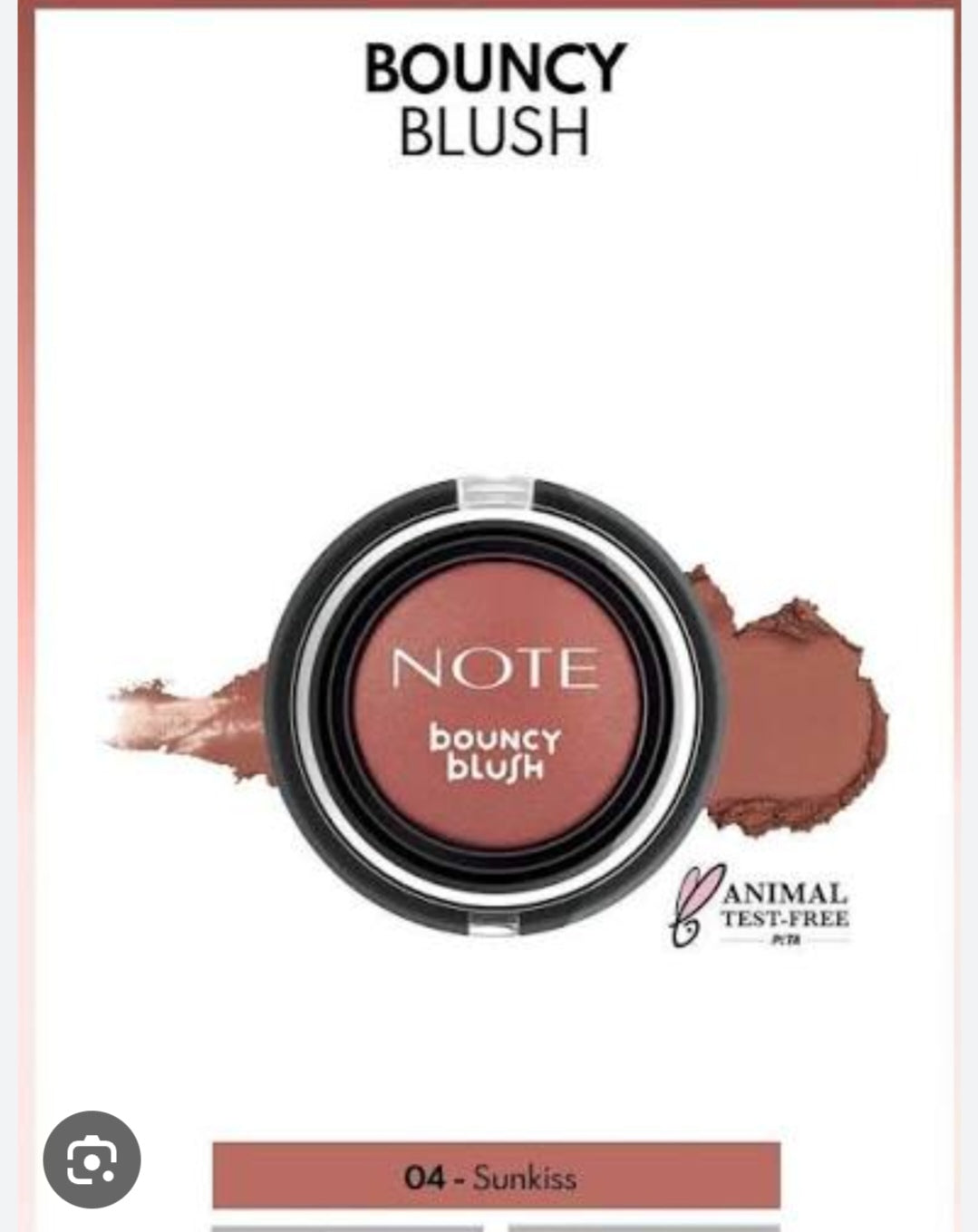 Note bouncy blush