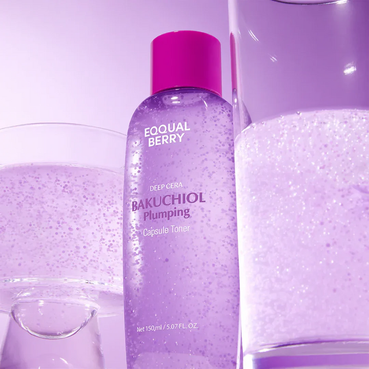 EQQUALBERRY Deep Cera Bakuchiol Plumping Capsule Toner - 150ml