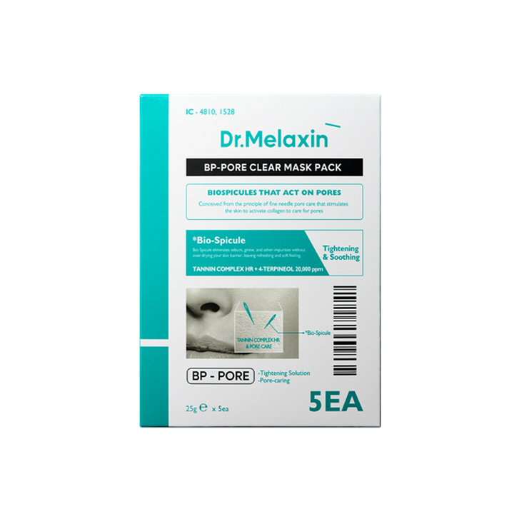 Dr.Melaxin BP Pore Clear Mask - 25g*5ea