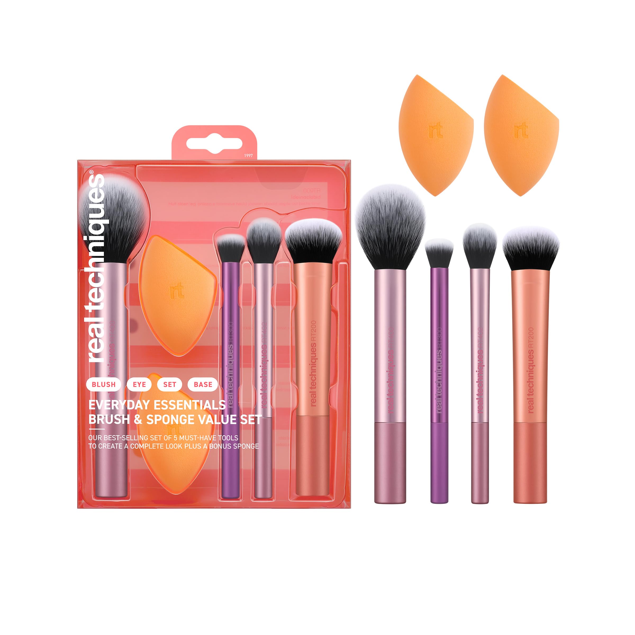 Real Techniques Everyday Essentials Brush Set