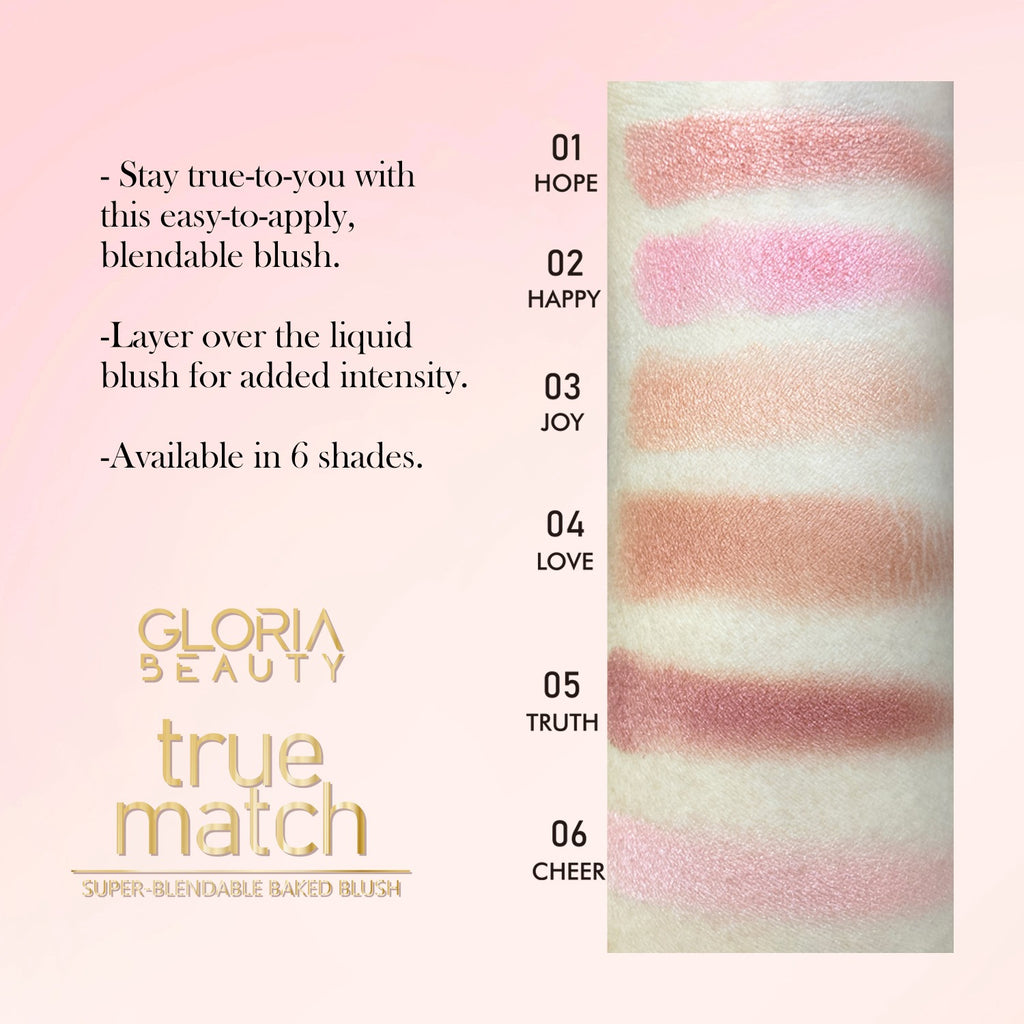 Gloria beauty true match baked blush