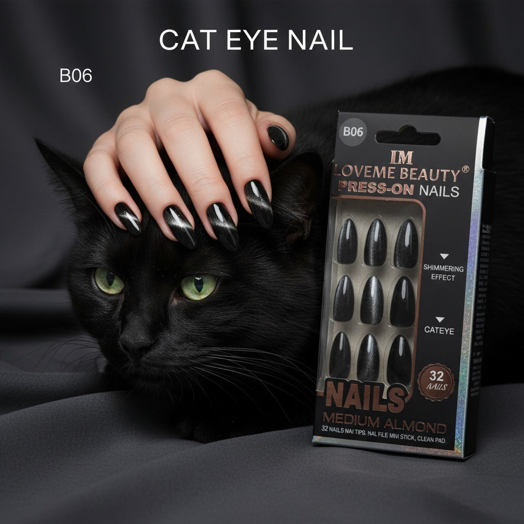 Loveme beauty cateye nails
