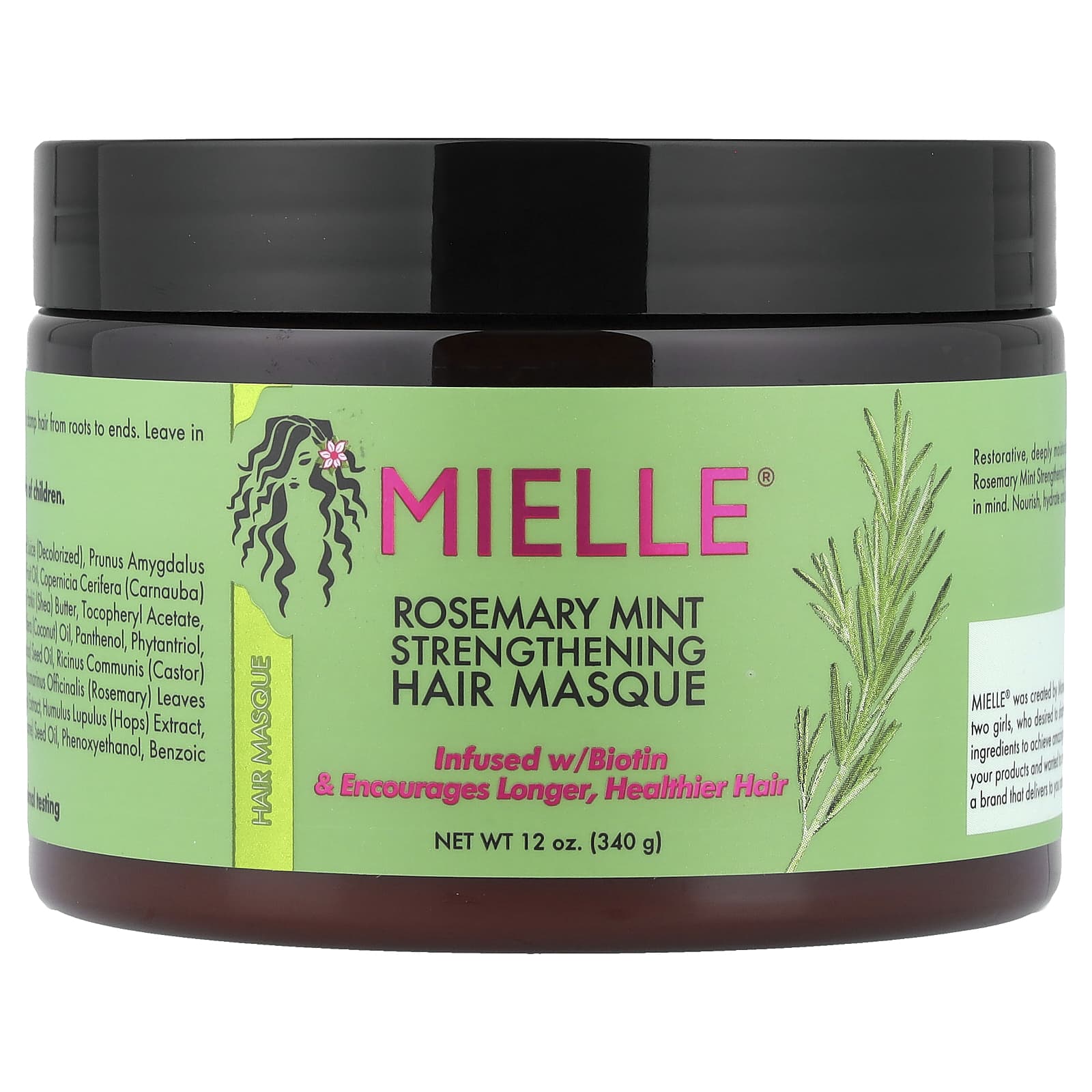 Mille rosemary hair strengthening mask