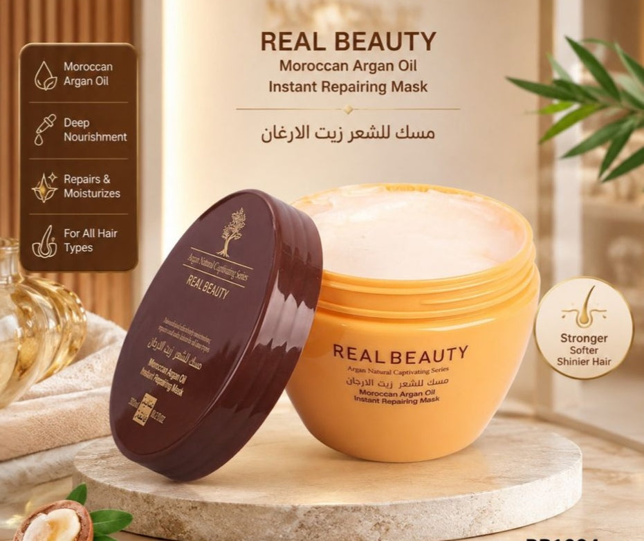 Real beauty Moroccan argan oil mask 300ml