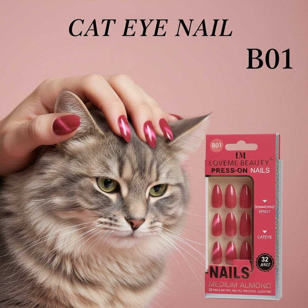 Loveme beauty cateye nails