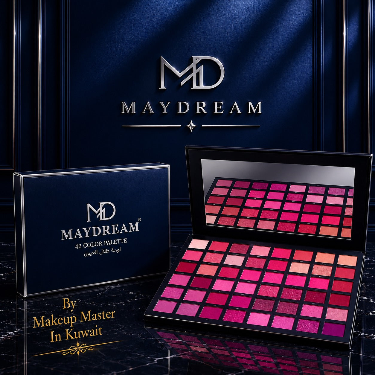 Maydream 42 colour blusher platte