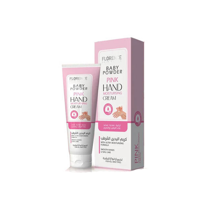 Florence Baby Powder Pink Hand Moisturising Cream - 100ml