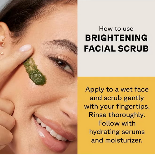 Acure Brightening Facial Scrub Sea Kelp & French Green Clay - 118ml