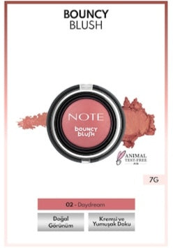 Note bouncy blush